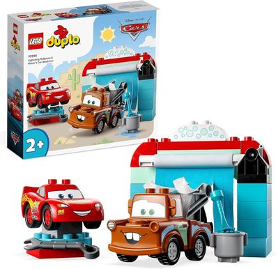 LEGO 10996 DUPLO Disney and Pixar's Cars Lightning McQueen & Mater, Spielzeug