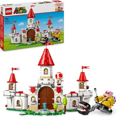 LEGO Super Mario Showdown mit Roy beim Pilz-Palast, Abenteuer-Spielset, Kinder