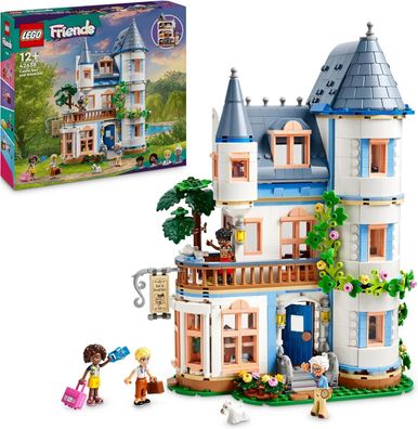 LEGO Friends Burg mit Ferienunterkunft, Hotel-Spiel-Set fér Kinder und Teenager