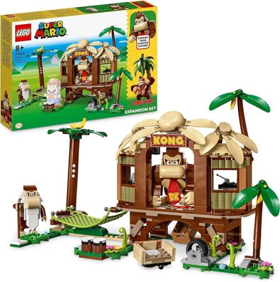 LEGO Super Mario Donkey Kongs Baumhaus â€? Erweiterungs-Set, baubares Spielzeug