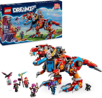 LEGO DREAMZzz Coopers Dino-Mech C-Rex Spielzeug-Pterodaktylus 1 Set 2 Modelle