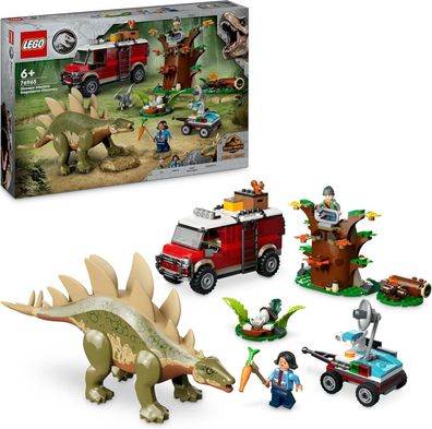 LEGO Jurassic World Dinosaurier-Missionen Spannende Entdeckung des Stegosaurus