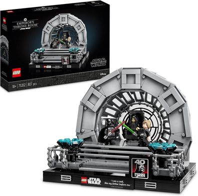 LEGO 75352 Star Wars Thronsaal des Imperators – Diorama Rückkehr der Jedi-Ritter