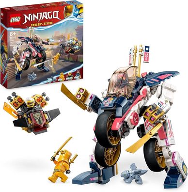 LEGO Ninjago Soras transformierender Mech-Bike-Racer 2in1 Set aus der Serie