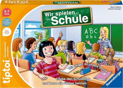 Ravensburger tiptoi Spiel - 00123 Wir spielen Schule - Spiel fér Schulkinder