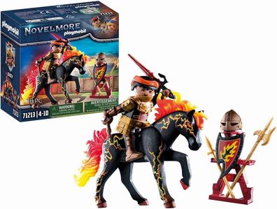 Playmobil Novelmore 71213 Burnham Raiders - Feuerritter, Spielzeug fér Kinder