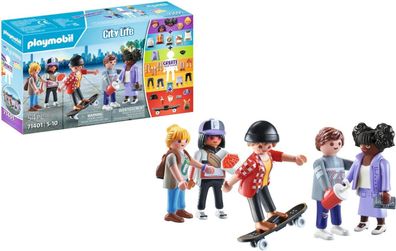 Playmobil My Figures 71401 Fashion, City Life, 5 Spielfiguren, 54-tlg. Set