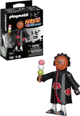 Playmobil Naruto Shippuden 71101 Tobi mit Dangobälle, kreativer Spielspaß Kinder