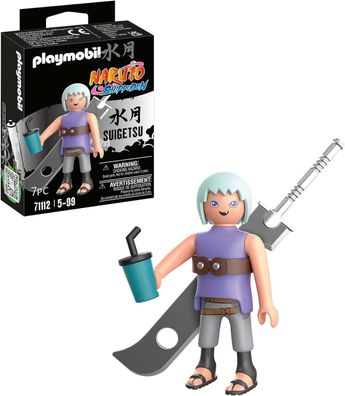 Playmobil Naruto 71112 Suigetsu kreativer Spielspaß fér Animefans, Kinder