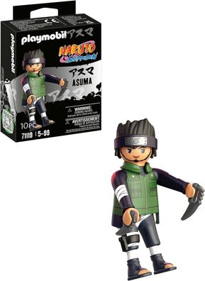 Playmobil Naruto 71119 Asuma im Kampfanzug, kreativer Spielspaß fér Animefans