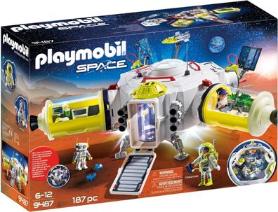 Playmobil Space 9487 Mars-Station, Ab 6 Jahren, Spielzeug fér Kinder, 187 Teile