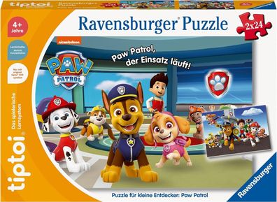 Ravensburger tiptoi Puzzle 00135 Puzzle fér kleine Entdecker: Paw Patrol, Kinder