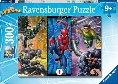 Ravensburger Kinder-Puzzle 12001072 - Die Welt von Spider-Man - 300 Teile XXL