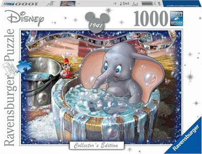 Ravensburger Puzzle 19676 Dumbo 1000 Teile Disney Puzzle fér Erwachsene & Kinder