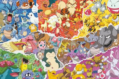 Ravensburger Puzzle 16845 Pokmon Allstars 5000 Teile Puzzle Erwachsene & Kinder