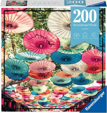 Ravensburger Puzzle 13307 - Umbrella - Puzzle Moment 200 Teile, Deko, Bild