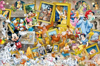 Ravensburger Puzzle Mickey als Kénstler 5000 Teile Disney Puzzle fér Erwachsene