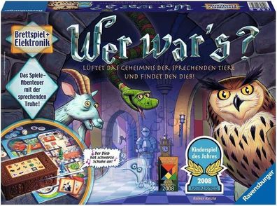 Ravensburger Kinderspiel 21854 - Wer war's, Gesellschafts- und Familienspiel