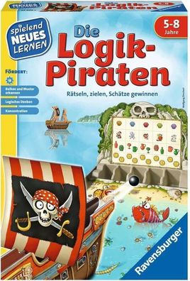 Ravensburger 24969 - Die Logik-Piraten - Spielen und Lernen fér Kinder Lernspiel