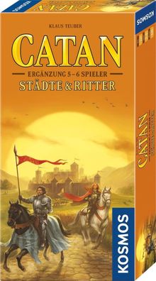 KOSMOS 682743 Catan - Städte und Ritter Ergänzung fér 5-6 Personen, Familie