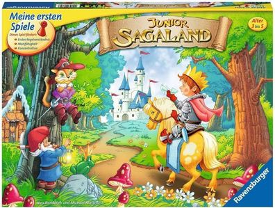 Ravensburger 21372 - Junior Sagaland - Kinderspiel, Junior Edition, SPielzeug