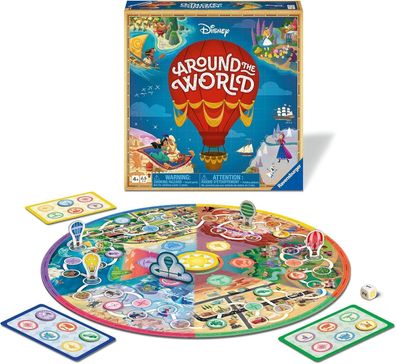 Ravensburger 22379 - Disney Around the World - Das himmlische Lauf-Spiel, Kinder