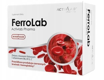 Activlab Pharma FerroLab, 40 Kapseln