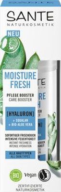 Sante 3x Moisture Fresh Pflege Booster mit Hyaluron, Squalan & Bio-Aloe Vera 50ml