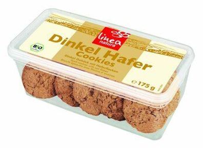 Linea Natura 3x Dinkel Hafer Cookies 175g