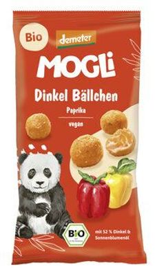 MOGLi Naturkost GmbH 3x Demeter Dinkel Bällchen Paprika 40g