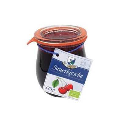 Kiebitzhof 6x Bio Fruchtaufstrich Sauerkirsche 220g