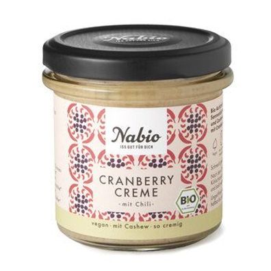 Nabio 6x Nabio Cashew Cranberry mit Chili 135g