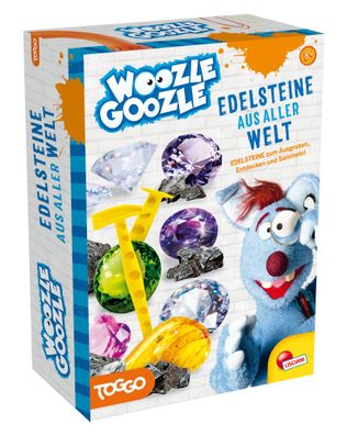 Lisciani DE100200WG - Woozle Goozle Edelsteine aus aller Welt Ausgrabungsset Set