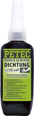 PETEC 97218 Rohr- & Gewindedichtung weiß niedrigfest 50g Rohrdichtung