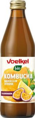 Voelkel 3x Kombucha Maracuja Zitrone 0,33l