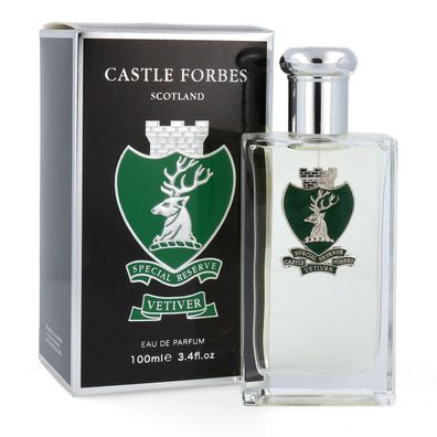 Castle Forbes Special Reserve Vetiver Eau de Parfum für Herren 100 ml vapo