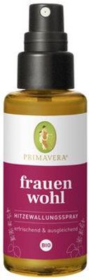 Primavera 6x Frauenwohl Hitzewallungsspray bio 50ml