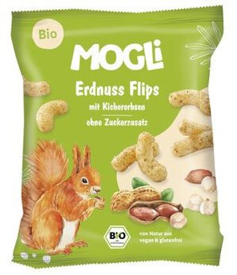 Mogli Bio Reis-Kichererbsen-Erdnüsse Extrudat 30g