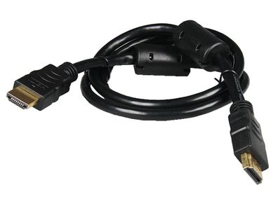 HighSpeed HDMI Kabel, HDMI 1.4, 1m3D, HDCP, 4K/UHD, ARC, CEC, HEC