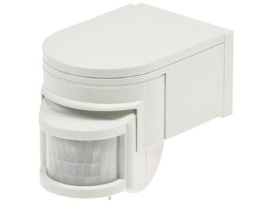 Aufputz Bewegungsmelder "CBM" 180° IP44, 1-1000W, 3-Draht, weiß