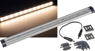 LED Unterbauleuchte "CT-FL30" 30cm 240lm, 3 Watt, 3000K / warmweiß