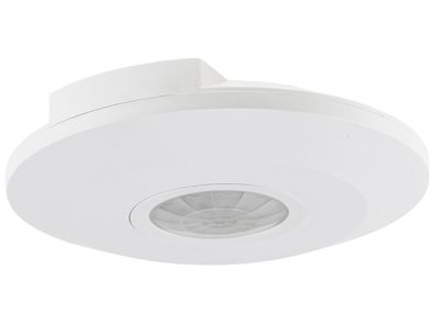 Decken-Bewegungsmelder "CBM-Flat" 360°LED geeignet, 6m Detektion, 2000W, weiß