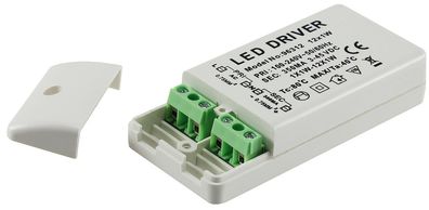 LED-Trafo KS-12E 12W, 3-45V=Ein 220-240V, Aus 350mA Konstantstrom