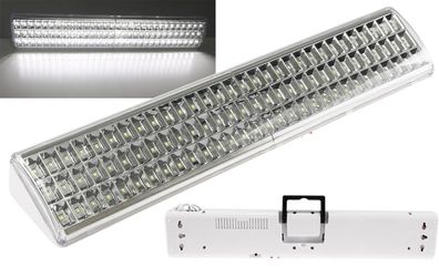 LED Notleuchte "CTNL-90 SMD" 500x95x60mmLithium Akku 2x 3,7V/2200mAh, nur 9W