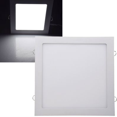 LED Licht-Panel "QCP-30Q", 30x30cm230V, 24W, 2160 Lumen,4200K / / /utralweiß