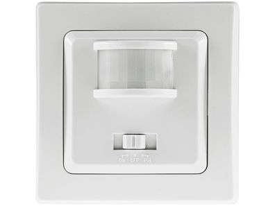DELPHI Bewegungsmelder 160°, weiß LED geeignet, 250V , Unterputz, 2-Draht