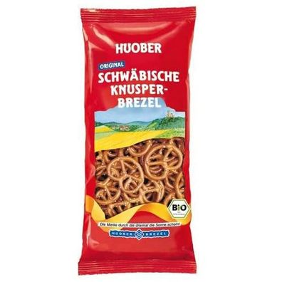 Huober Bio Schwäbische Knusper Brezel knusprig Original 175g