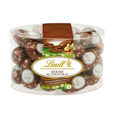 Lindt Mousse au Chocolat Eier 25 einzeln gewickelte Ostereier 450g