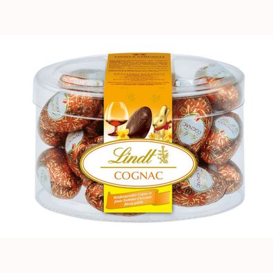 Lindt Cognac Eier aus Zartbitter Schokolade und Cognac Füllung 450g