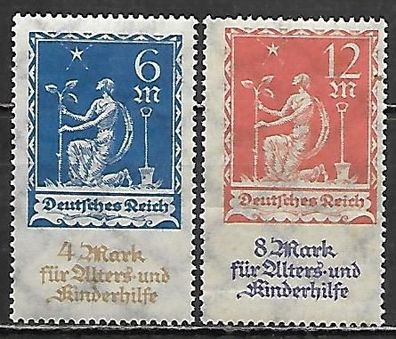 Deutsches Reich postfrisch Michel-Nummer 233-234